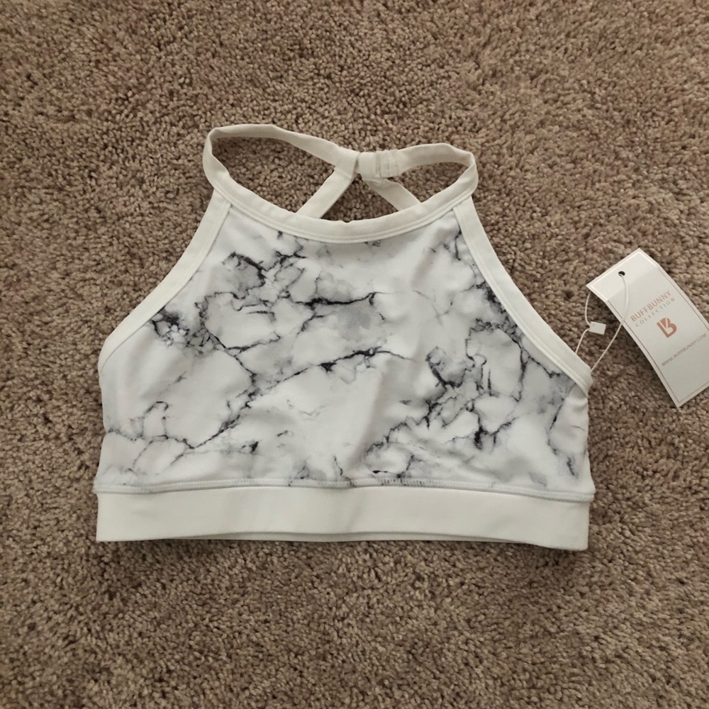 Buff bunny collection Caterina Bra Marble white